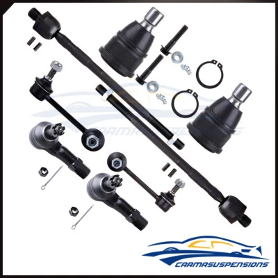 Fits 1993-97 Mazda 626 MX-6 8x Ball Joints Steering Sway Bar Tie Rod End Linkage - Image 1 of 4
