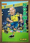 Match Football Magazine Player Picture Norwich City Pukki Caricature