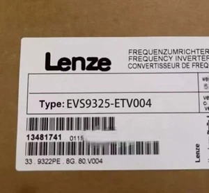 EVS9325ETV004 INVERTER SERVOAZIONAMENTO NUOVO LENZE EVS9325-ETV004 con terminale relè - Foto 1 di 3