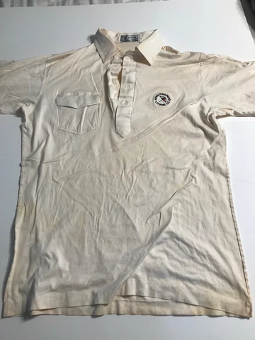 Arnold Palmer Latrobe CC Golf SS Collared Shirt Mens Large Aureus.    i Cover