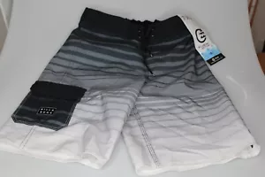 Billabong Boy's Recycler ALL DAY Pro Board Shorts Swim Trunks Black Grey S 7xl - Picture 1 of 2