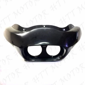 ABS exterior ala de murciélago capucha de carenado frontal superior para Harley Road Glide 1998-2013 FLTR - Imagen 1 de 5