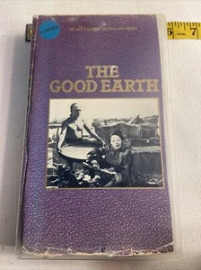 THE GOOD EARTH VHS late-30's B&W Paul Muni Luise Rainer Sidney Franklin  - Picture 1 of 4