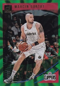 MARCIN GORTAT 2018-19 18-19 DONRUSS GREEN LASER #84/99 #44 CLIPPERS - Picture 1 of 1