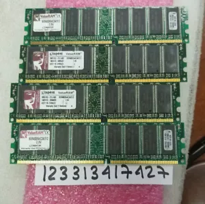 2GB KIT4X 512 PC3200 DDR 400 Mhz Low density memory 2Rx8 CL3 DIMM DDR1 RAM INTEL - Picture 1 of 1