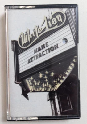 WHITE LION mane attraction   RARE ISRAELI    CASSETTE - Image 1 of 2