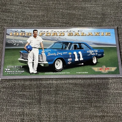 Ned Jarrett 1965 Ford Galaxie AUTOGRAPHED Nascar 1/24 Diecast University #11 - Image 1 of 4