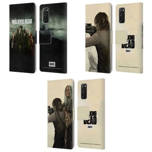 AMC THE WALKING DEAD SEASON 11 KEY ART LEATHER BOOK CASE FOR SAMSUNG PHONES 2 - Picture 1 of 7