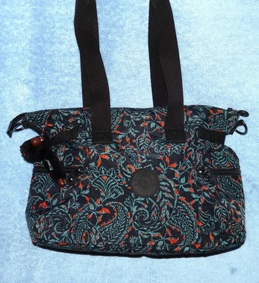 Kipling Halia Bag Handtasche Schultertasche Freizeit Tasche + Affe / bunt - TOP - Bild 1 von 4
