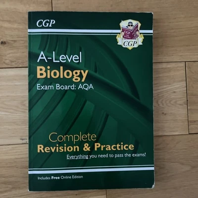 CGP A-Level Biology AQA Complete Revision Guide and Practice - Image 1 of 2