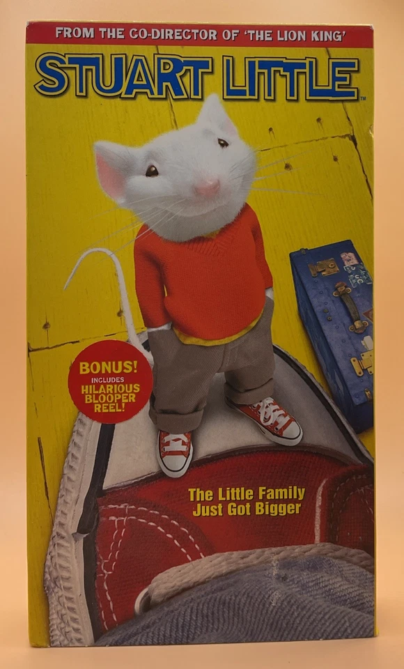 Stuart Little VHS 2000 Slipsleeve **Buy 2 Get 1 Free** - Image 1 of 3