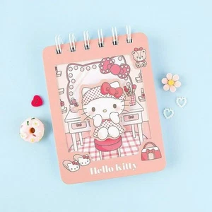 Hello Kitty Spiral 3D Notebook Mini Notepad for Back to School Supplies Office - Picture 1 of 2