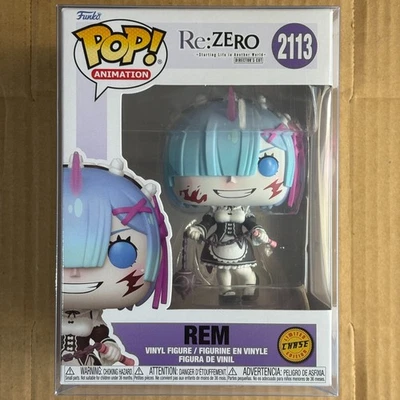Funko Pop! Rem CHASE #2113, Re: Zero Starting Life in Another World анимация почти как новая - Изображение 1 из 4