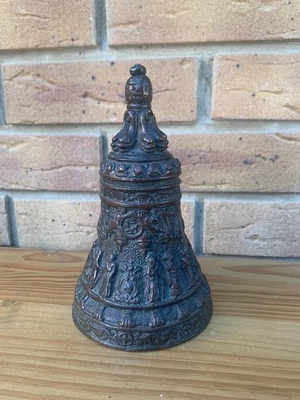 Medieval Bronze Brass Ceremonial Church Temple Bell - Image 1 of 4