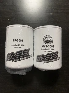 USADO - Filtro de partículas Fass Fuel Systems + Juego de filtro separador de agua extremo - Imagen 1 de 5