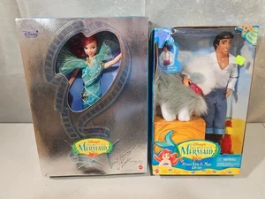 RARE 1997 Disney's The Little Mermaid Ariel SIGNED 1ST PRODUCTION #2/5 & Eric - Picture 1 of 16