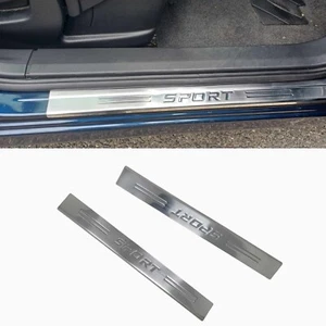 AUDI TT 1999-2006 (2/3PUERTAS) 2X CUBIERTA ALFÉIZAR PUERTA DELANTERA PROTECTOR EMBELLECEDOR - Imagen 1 de 9
