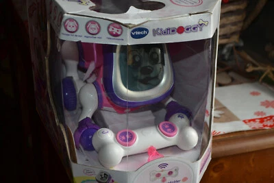 kididoggy neuf chien robot 50 reactions commandes vocales  rose vtech - Photo 1/3