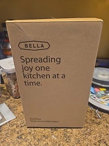 Brand New Bella Dual Single Serve Coffee Maker  Kcup or Grounds, Model KCM203 - Picture 1 of 8