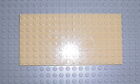 LEGO Basic - 1x Bauplatte 8x16 beige / tan Platte Plate sand Boden 8 x 16 92438