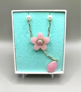 Takashi Murakami x Liquem Cherry Blossom Necklace Kaikai Kiki Flower 2024 - Picture 1 of 6