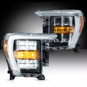 VLAND For 2021-2023 Ford F-150 Full LED Headlights Reflector Front Lamps LH+RH - Picture 1 of 15