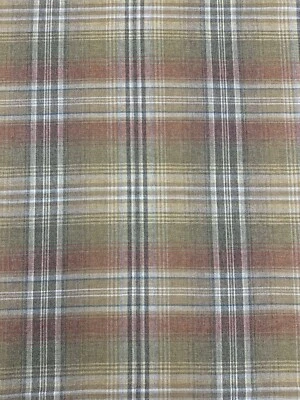 chess balmoral Fabric Colour Fired Earth 1mtr - Image 1 of 4