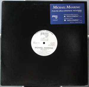 MICHAEL MANRING Welcoming Promo 12 inch 1986 Windham Hill - Imagen 1 de 3