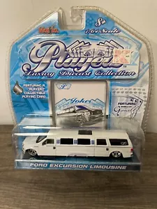 Maisto PLAYERZ Luxury Diecast FORD EXCURSION LIMOUSINE w/Joker Playing Card - Picture 1 of 3