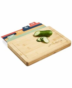 Art & Cook 5-Pc. Bamboo Board & Cutting Mat Set - Picture 1 of 2