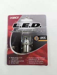 Genuine DORCY 41-1643 30 Lumen 3V LED Replacement Light Bulb for 2 Cell AA/C - Picture 1 of 2