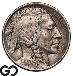 1913 Buffalo Nickel, Type 1, Gem BU++ ** Livraison gratuite !