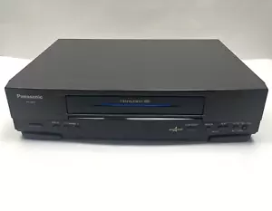 Panasonic PV-4601 VCR 4 testine lettore VHS linea blu revisionato testato vintage - Foto 1 di 14