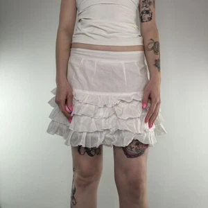 Y2K frilly tiered mini skirt - Picture 1 of 3