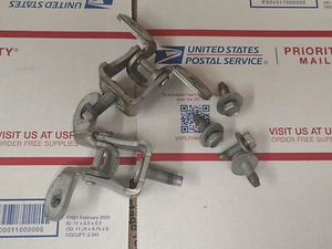 2013-2016 FORD ESCAPE REAR TRUNK TAILGATE LIFTGATE HINGE SUPPORT SET OF 2 OEM - Picture 1 of 1