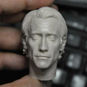 1/6 Scale The Nightcrawler Jake Gyllenhaal Head Sculpt Unpainted Fit 12" Figure - Picture 1 of 4