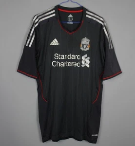 LIVERPOOL 2011/2012 PLAYER ISSUE AWAY FOOTBALL SHIRT JERSEY TECHFIT ADIDAS #15 - Picture 1 of 8