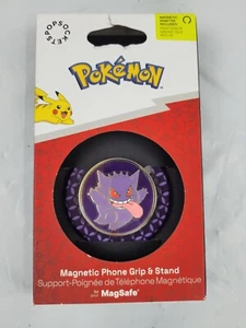 Pokemon Magnetic Phone Grip with Expanding Kickstand Popout Gengar Scare - Photo 1 sur 2