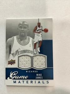 2009-10 Upper Deck #GJ-MJ Mike James Game Materials GU Memorabilia #241/400♨️F - Picture 1 of 4