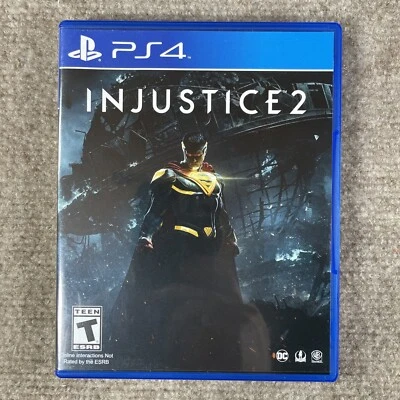 Injustice 2 Adult Owned PlayStation 4 PS4 Game Complete W/ Manual Tested & Works - Image 1 of 4