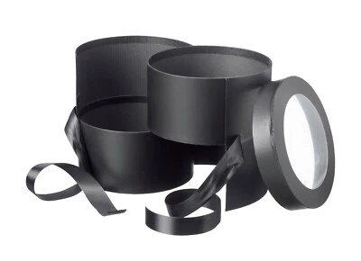 OASIS® Double Layer Split ROUND Rotating Box Gift Hat Box Flower Box Packing