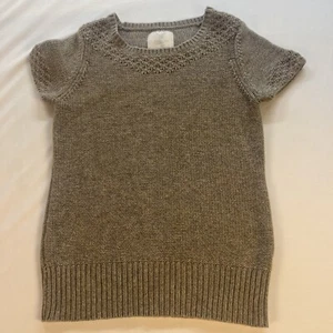 American Eagle Outfitters Women’s Tunic Wool Sweater Short Sleeve Medium - Picture 1 of 10