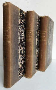 1840s VOYAGE AU POLE SUD et dans L'OCEANIE antique 3 VOLUMES NORTH POLE OCEANIA - Imagen 1 de 6
