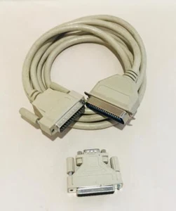Parallel Printer DB25 Male 25 Pin to Centronics CN36 36 Pin Male IEEE1284 Cable - Picture 1 of 8