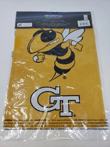 Bandera de jardín Georgia Tech ZHD14S919AP 1 pie X 1 1/2 pies 2 lados - Imagen 1 de 2