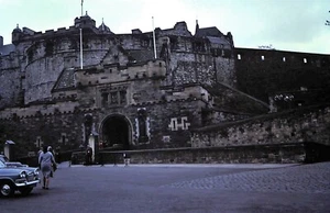 Original 1965 Slide, Edinburgh Castle, St Margaret's Chapel - Scotland UK - Picture 1 of 1