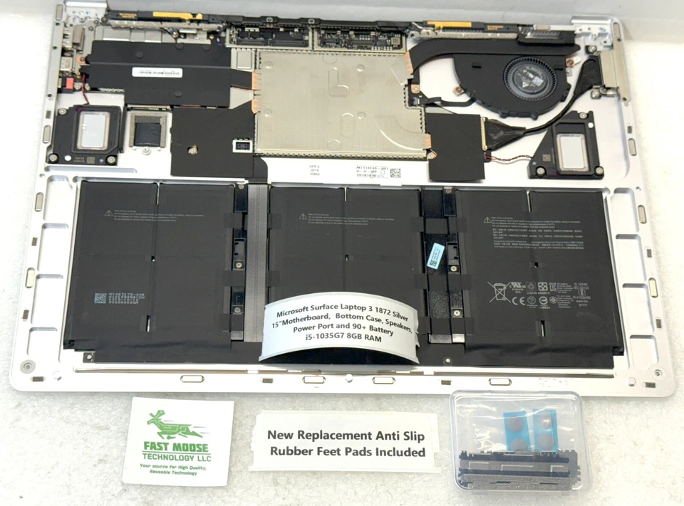 Материнская плата Microsoft Surface Laptop 3 15 дюймов 1872 i5-1035G7 8 ГБ серебристая дополнения - Изображение 1 из 3