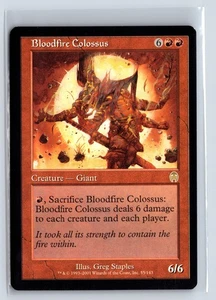 (2x) BLOODFIRE COLOSSUS - Apocalypse – MTG Magic the Gathering Card - Rare - Picture 1 of 6