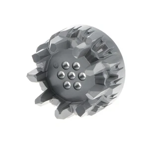 1x Lego Hart Plastik Rad neu-dunkel grau Bohrkopf Spikes 70350 6166866 27254 - Bild 1 von 2