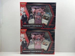 Pokemon TCG Team Rocket's Mewtwo EX Box Lot Of 2 - Picture 1 of 6